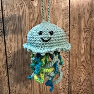 Crochet Jellyfish Plush Toy